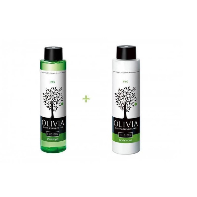 Olivia - Gift Set Fig Shower Gel +Body Lotion 300ML