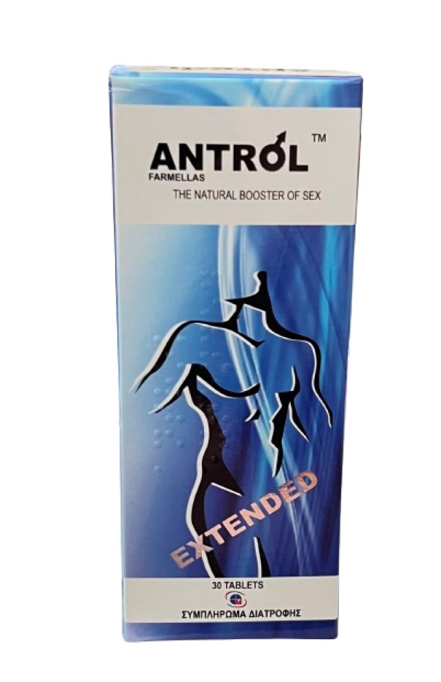 Medichrom Bio Antrol Extended Ανδρικό Συμπλήρωμα για την Σεξουαλική Υγεία 30 Ταμπλέτες