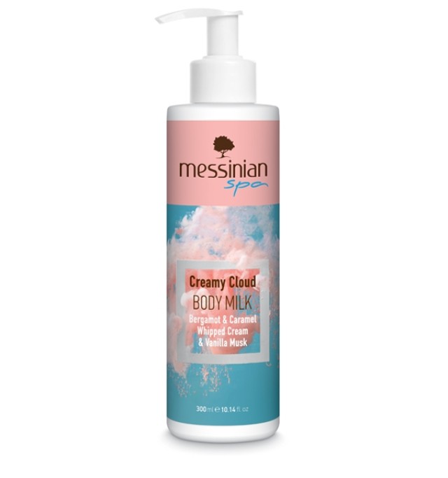 Messinian Spa Creamy Cloud Body Milk Ενυδατικό Γαλάκτωμα Σώματος 300ml