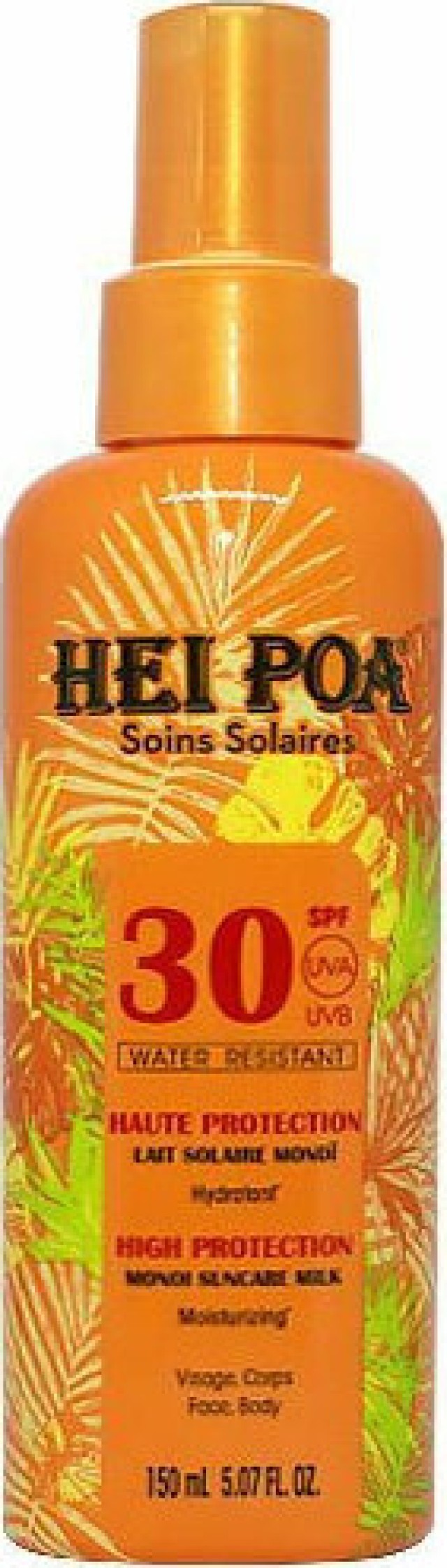 Hei Poa High Protection Monoi SunCare Milk SPF30 Αντηλιακό Γαλάκτωμα Σώματος με Μονόι 150ml