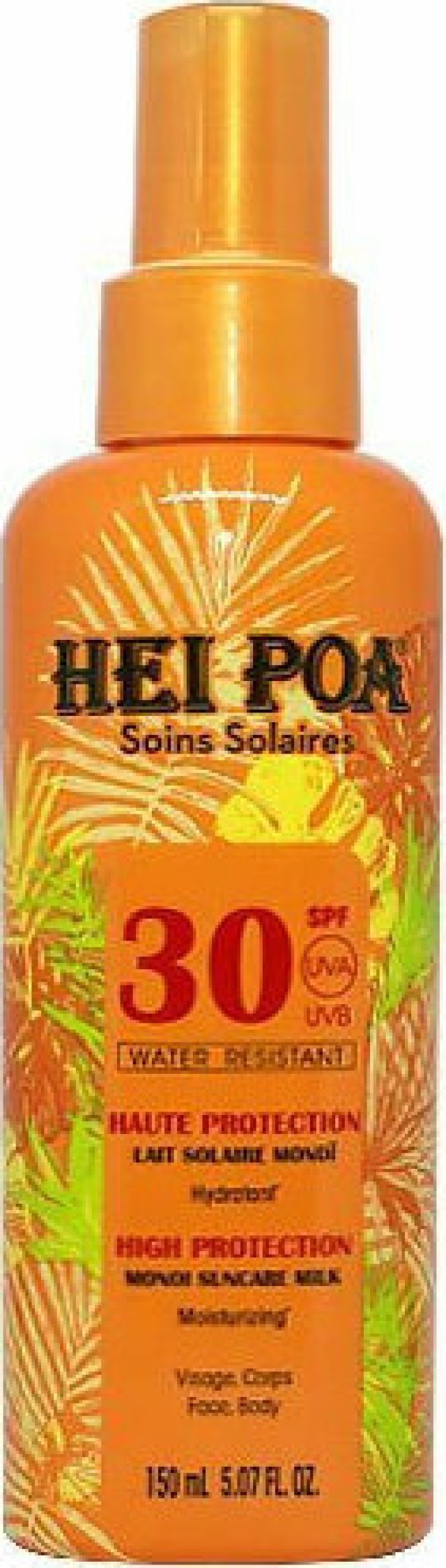 Hei Poa High Protection Monoi SunCare Milk SPF30 Αντηλιακό Γαλάκτωμα Σ …
