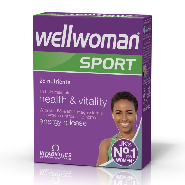 Vitabiotics Wellwoman Sport & Fitness Συμπλήρωμα Διατροφής για … Vitabiotics Wellwoman Sport & Fitness Συμπλήρωμα Διατροφής για …