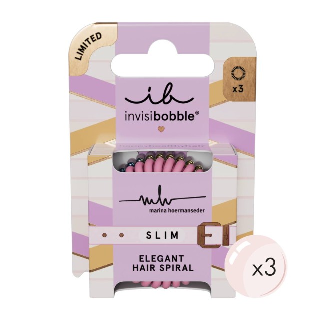 Invisibobble IB Slim MHS Radiant Beams Λαστιχάκια Μαλλιών 3 Τεμάχ …