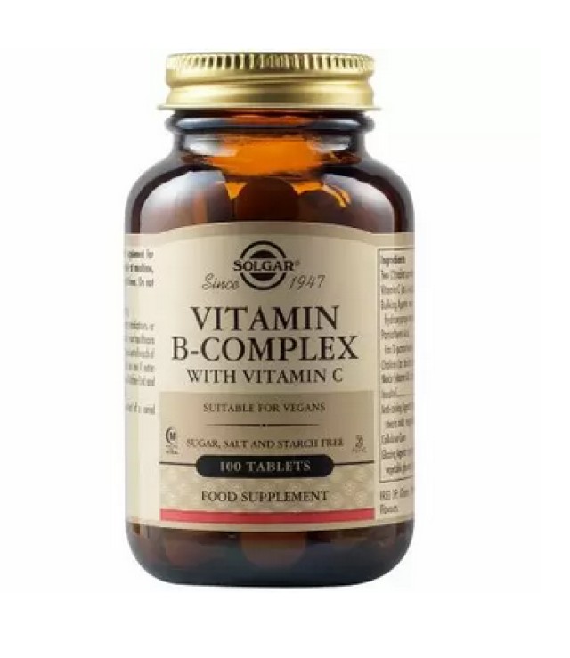 Solgar Vitamin B6 100mg Συμπλήρωμα Διατροφής για την Ομαλή Λειτουργία του Εγκεφάλου - Νευρικού Συστήματος 100 Φυτικές Κάψουλες