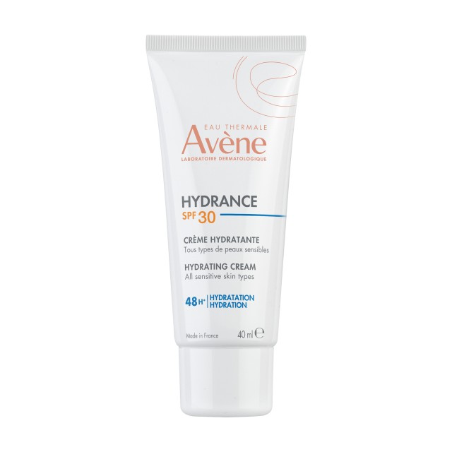 Avène Hydrance SPF30 Κρέμα για Πρόσωπο & Λαιμό με 48ωρη Ενυδάτωση 40ml