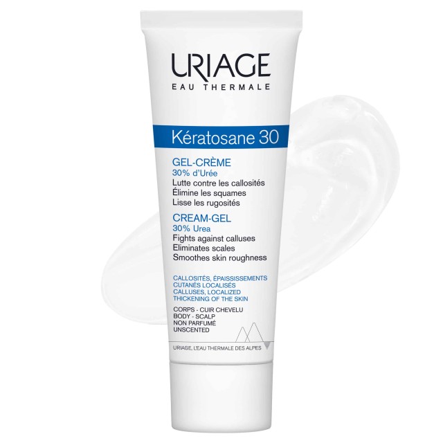 Uriage Kératosane 30 - Gel Κρέμα για το Δέρμα με Κάλλους 75ml