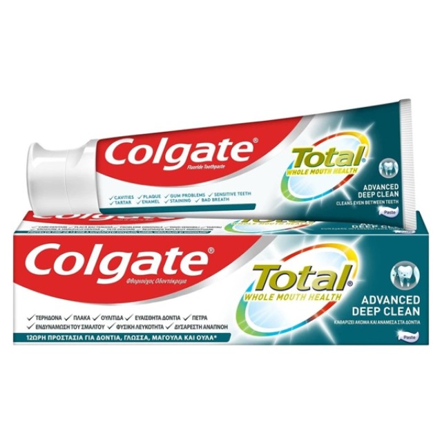 Colgate Total Advanced Deep Clean Οδοντόκρεμα για Καθημερινή Χρήση 75ml