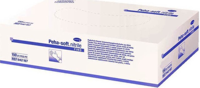 Hartmann Peha Soft Nitrile Fino Εξεταστικά Γάντια Χωρίς Πούδρα [Size:S …