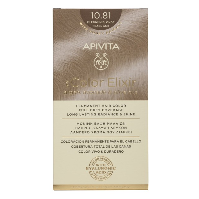 Apivita My Color Elixir No10.81 Κατάξανθο Περλέ Σαντρέ Κρέμα Βαφή Σε Σ …