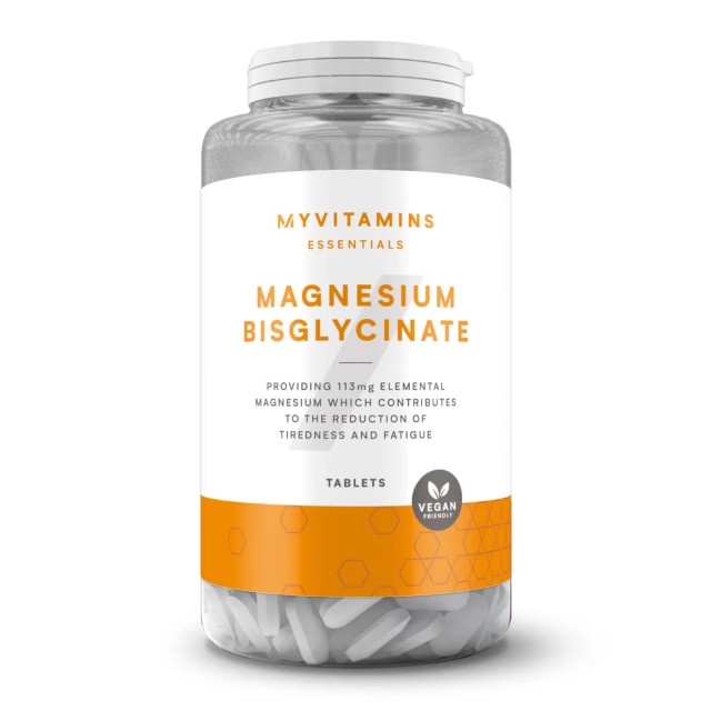 MyProtein MyVitamins Διγλυκινικό Μαγνήσιο, 90 Δισκία MyProtein MyVitamins Διγλυκινικό Μαγνήσιο, 90 Δισκία