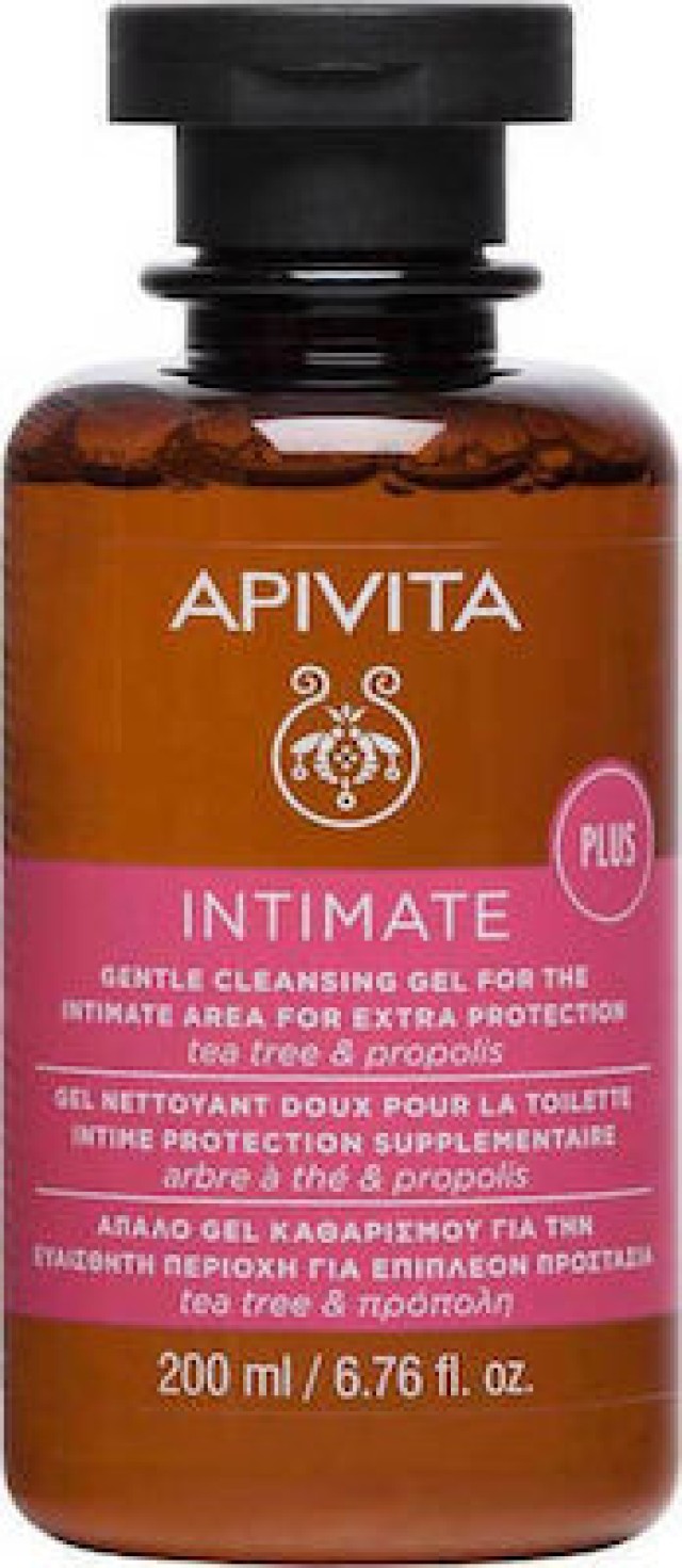Apivita Intimate Plus Απαλό Gel Καθαρισμού της Ευαίσθητης Περιοχής με …