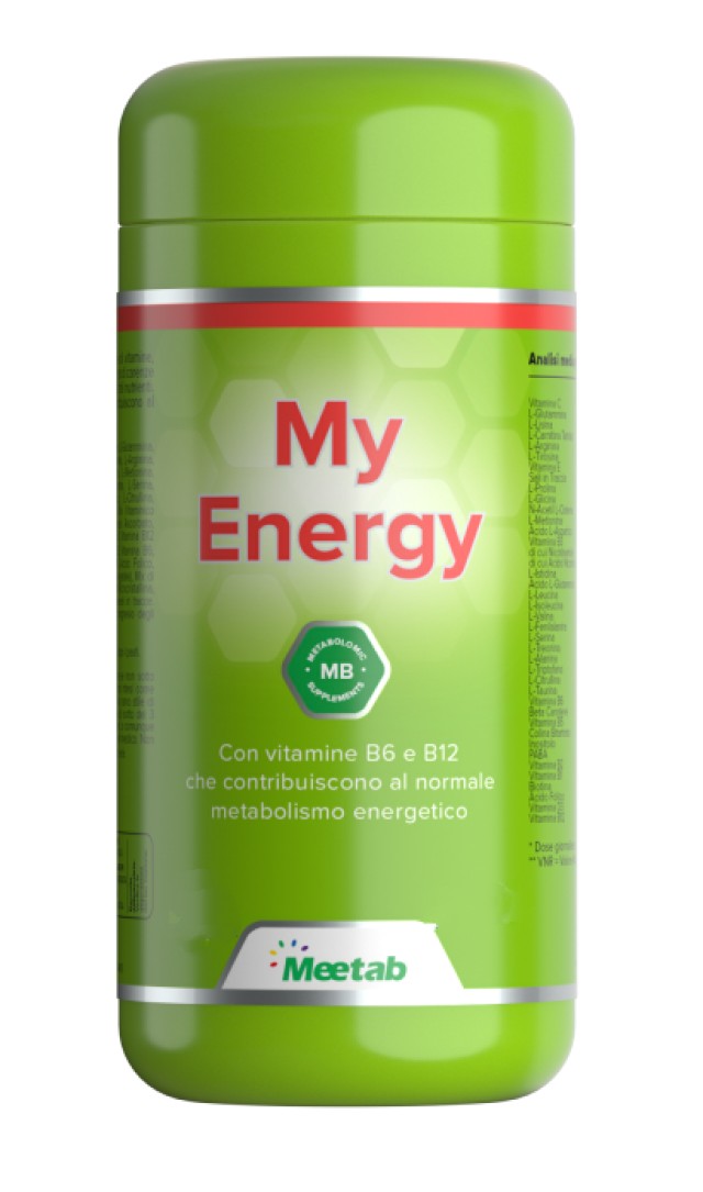 Meetab My Energy Πολυβιταμινούχο Συμπλήρωμα με 20 Απαραίτητα Αμινοξέα &hellip;