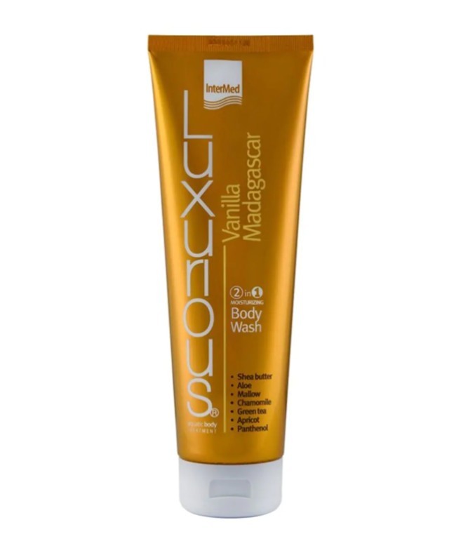 Intermed Luxurious 2 in 1 Moisturizing Body Wash Vanilla Madagascar Αφ …