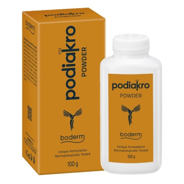 Boderm Podiakro Powder Φυσική Απορροφητική Πούδρα Ποδιών για Έλεγχο … Boderm Podiakro Powder Φυσική Απορροφητική Πούδρα Ποδιών για Έλεγχο …
