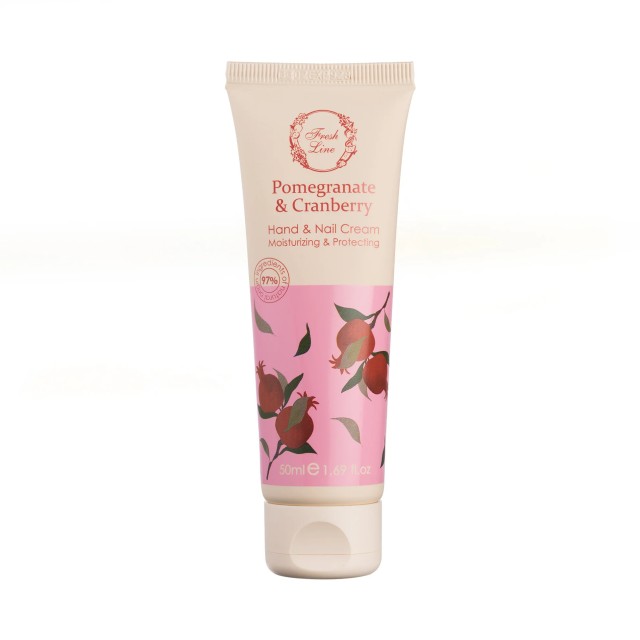 Fresh Line Pomegranate & Cranberry Hand & Nail Cream Κρέμα Χεριών & Νυ &hellip;