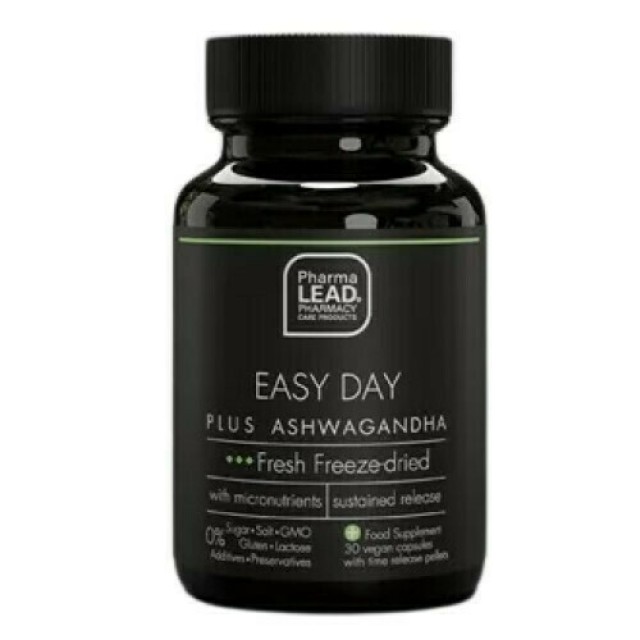 PharmaLead Black Range Easy Day Plus Ashwagandha για Ομαλή Ψυχολογική …