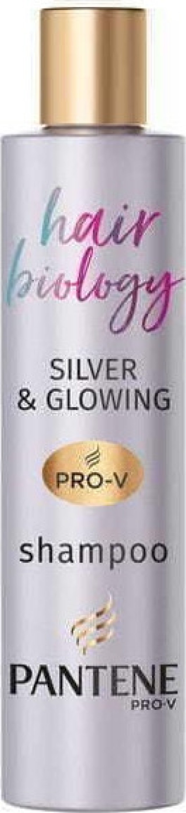Pantene Pro V Hair Biology Silver & Glowing Shampoo Σαμπουάν Κατά Του Κιτρινίσματος 250ml