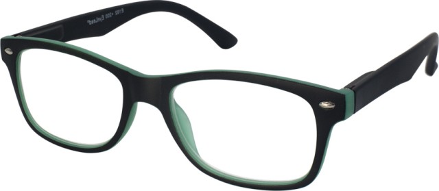 Eyelead E192 Γυαλιά Πρεσβυωπίας Κοκάλινα Μαύρο με Πράσινη Λεπτομέρεια Βαθμός 0,75 - 4,00