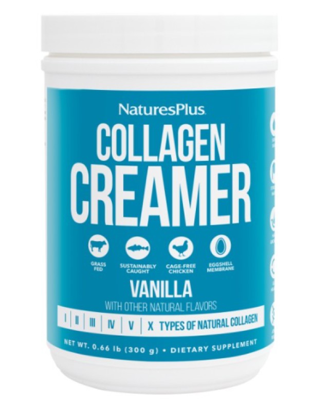 Natures Plus Collagen Creamer Vanilla Flavor Συμπλήρωμα Διατροφής με … Natures Plus Collagen Creamer Vanilla Flavor Συμπλήρωμα Διατροφής με …