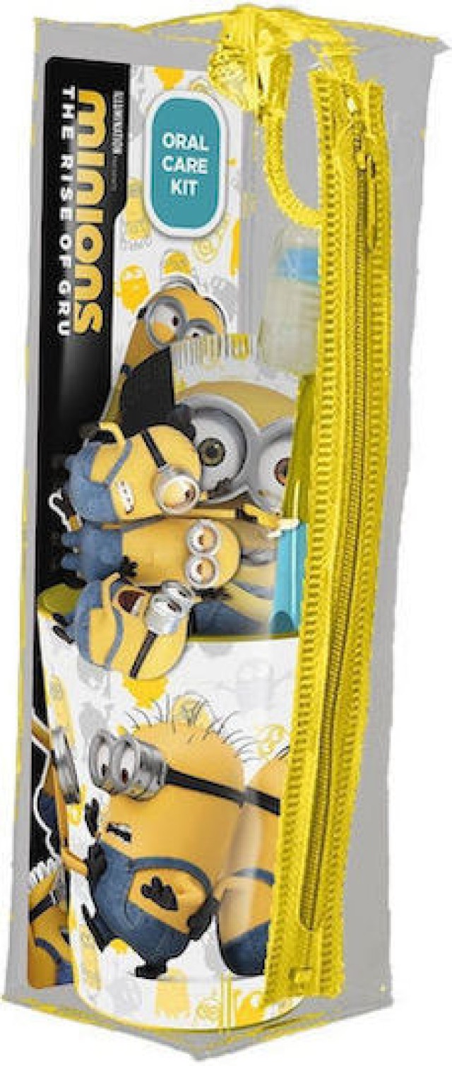 Mr. White PROMO Minions Οδοντόβουρτσα με Καπάκι για 3 Ετών 1 Τεμάχιο & … Mr. White PROMO Minions Οδοντόβουρτσα με Καπάκι για 3 Ετών 1 Τεμάχιο & …