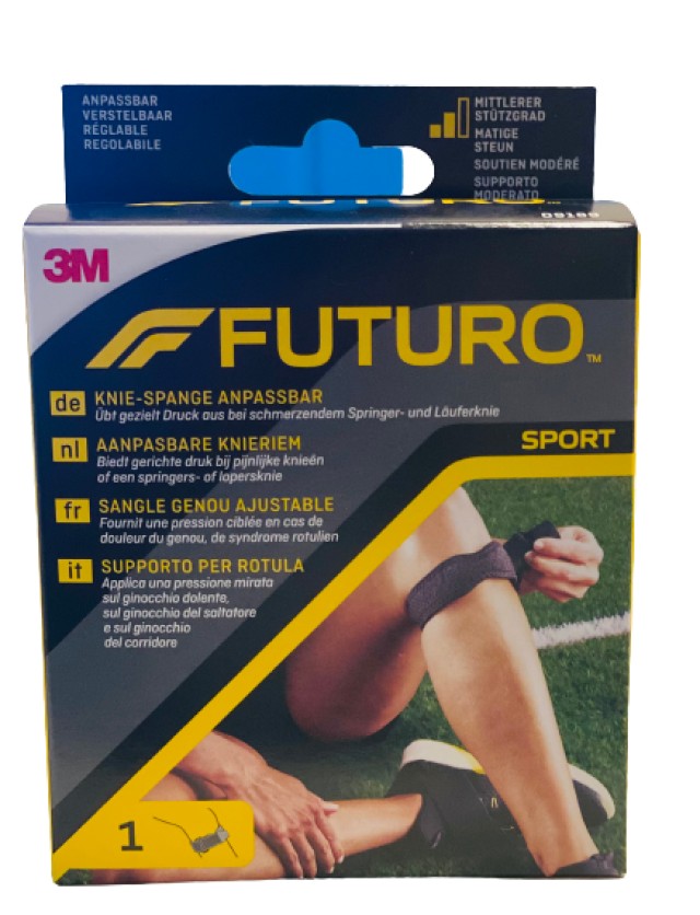 3M Futuro Ρυθμιζόμενος Επίδεσμος Για Το Γόνατο Sport Χρώμα:Μαύρο Μέγεθ &hellip;