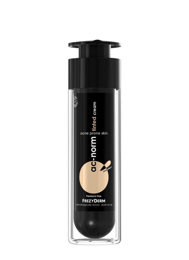 Frezyderm AC Norm Tinted Cream SPF50+ Επικαλυπτική Κρέμα Προσώπου Με Χ …