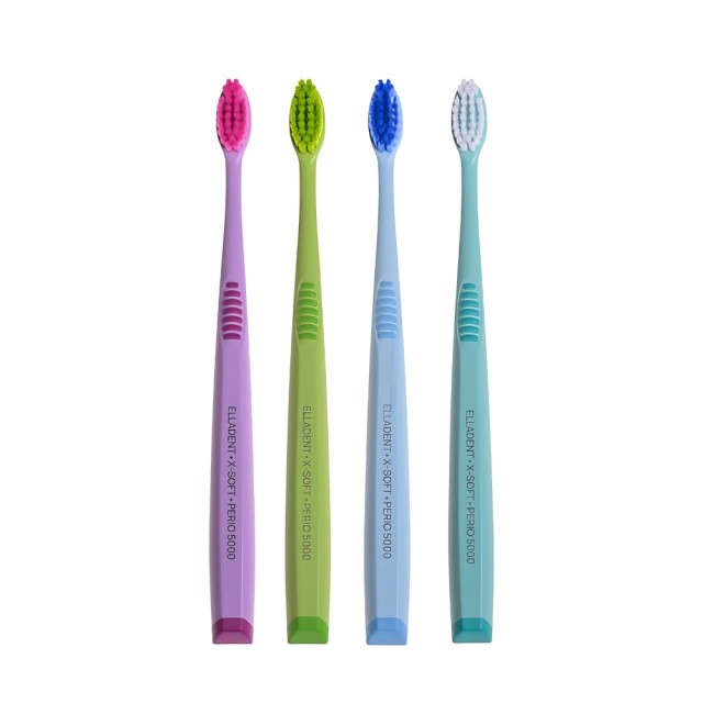 Elladent X Soft Perio 5000 Οδοντόβουρτσα Πολύ Μαλακή σε Διάφορα Χρώματ …