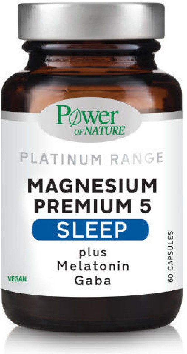 Power Health Magnesium Premium 5 Sleep Συμπλήρωμα με Μαγνήσιο 60 Κάψου …