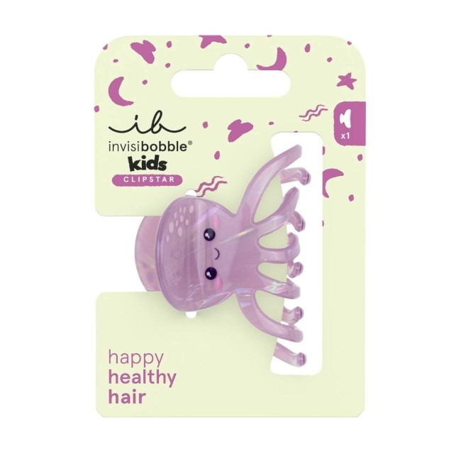 Invisibobble Clipstar Kids Octopus Splash Global Παιδικό Κλιπ σε Σχήμα &hellip;