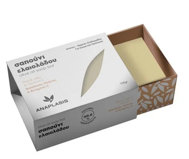 AnaPlasis Σαπούνι με Βασιλικό Πολτό & Βιταμίνη C Σώματος - Προσώπου γι …