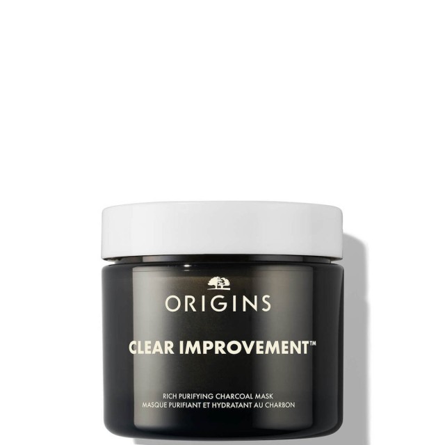Origins Clear Improvement Rich Purifying Charcoal Mask Μάσκα Καθαρισμού Προσώπου με Άνθρακα 75ml
