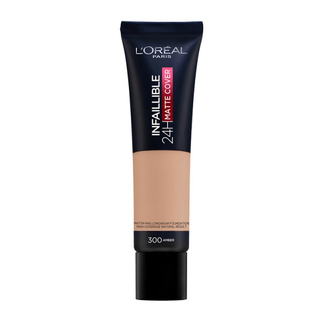 LOreal Paris Infaillible 24h Matte Cover Make Up 300 Amber 30ml LOreal Paris Infaillible 24h Matte Cover Make Up 300 Amber 30ml