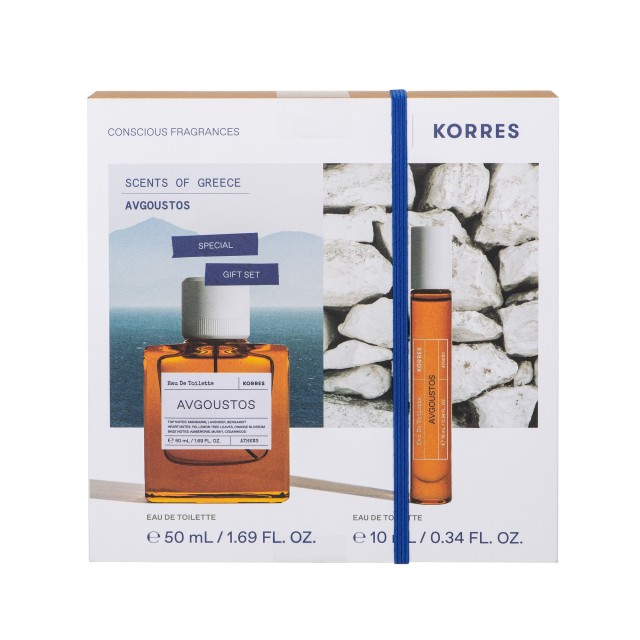 Korres PROMO Avgoustos Σετ Eau De Toilette Γυναικείο Άρωμα 50ml & Avgo &hellip;