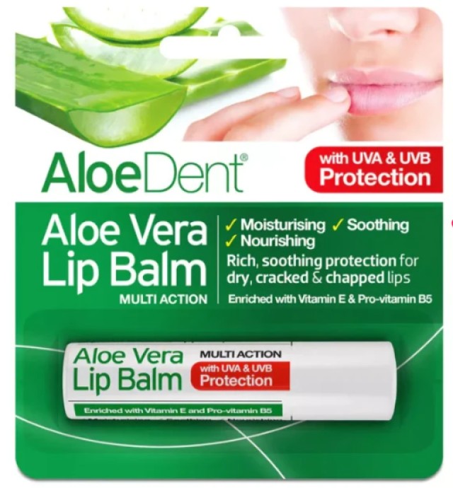 Optima Aloe Vera Lip Balm Χειλιών με Αλόη Βέρα Ενυδατώνει & Επανορθώνε … Optima Aloe Vera Lip Balm Χειλιών με Αλόη Βέρα Ενυδατώνει & Επανορθώνε …