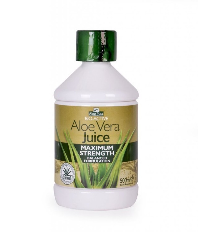 Optima Aloe Vera Juice Maximum Strength Πόσιμη Αλόη 500ml
