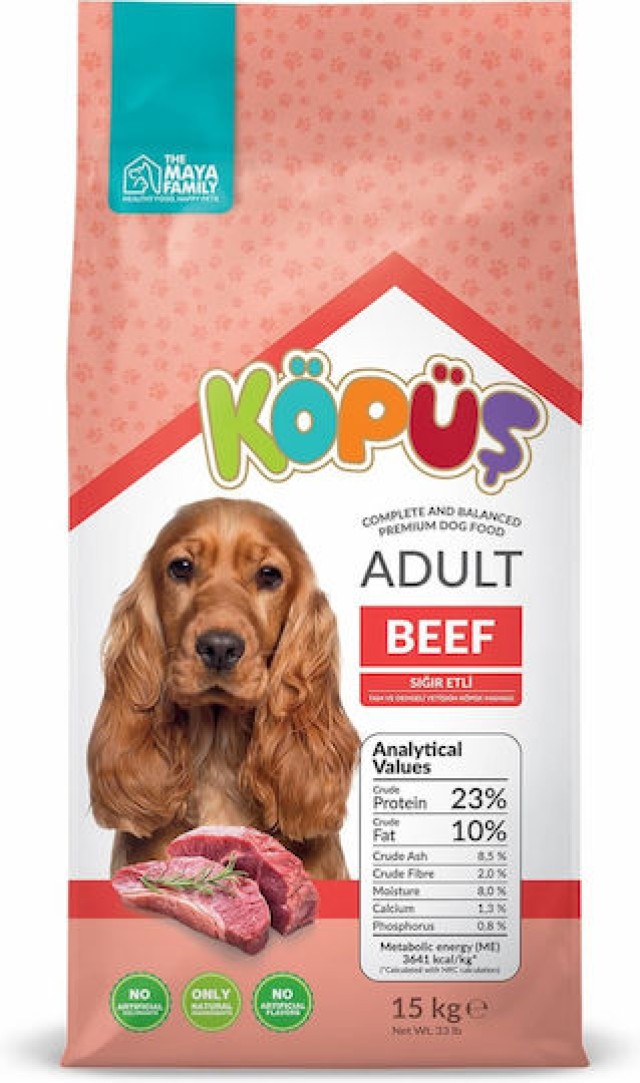 Maya Family Kopus Adult Beef Ξηρά Τροφή για Ενήλικους Σκύλους με Μοσχά … Maya Family Kopus Adult Beef Ξηρά Τροφή για Ενήλικους Σκύλους με Μοσχά …