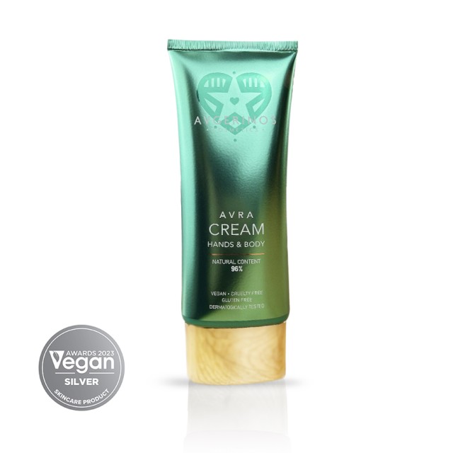 Avgerinos Cosmetics Avra Hands & Body Cream Ενυδατική Κρέμα Χεριών & Σώματος 200ml