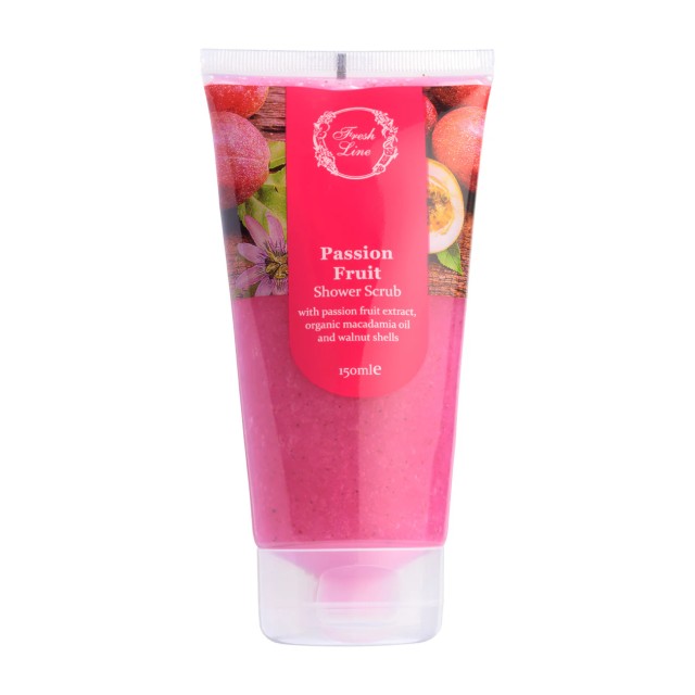 Fresh Line Passion Fruit Shower Scrub Σώματος Φρούτα του Πάθους 150ml