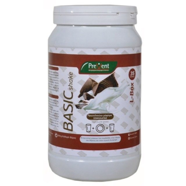 PreVent Basic Shake L-Box Υποκατάστατο Γεύματος με Γεύση Σοκολάτα για …