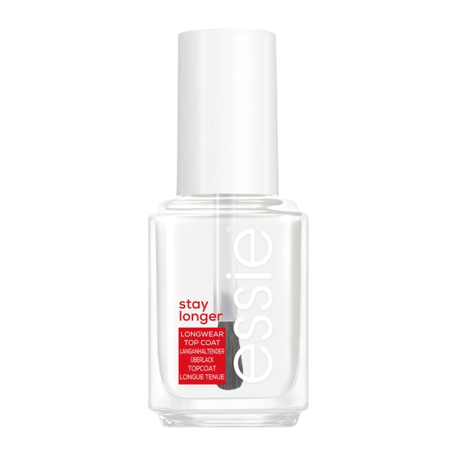 Essie Stay Longer Top Coat για Απλά Βερνίκια 13.5ml 1 Τεμάχιο