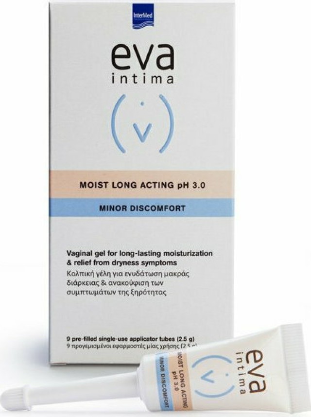 Intermed Eva Intima Moist Long Acting Gel Minor Discomfort ph 3.0 Γέλη …