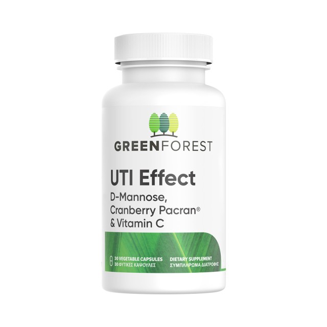 Green Forest UTI Effect D-Mannose, Cranberry Pacran® & Vitamin C για τ …