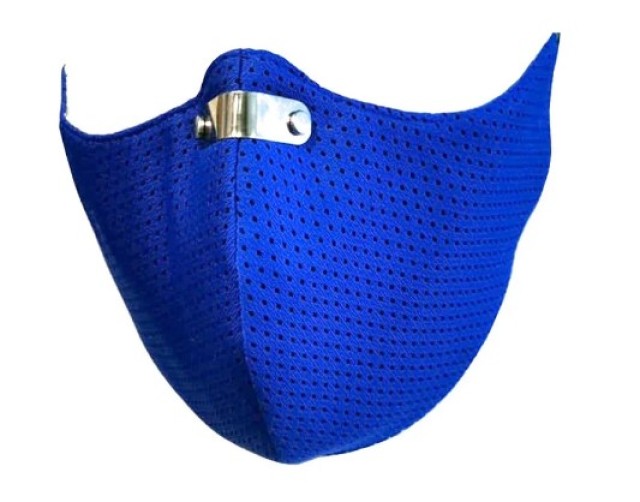 RespiShield Μέγεθος:M Χρώμα:Μπλε Επαναχρησιμοποιούμενη Μάσκα Μακράς Διαρκείας  [PM2.5. PM10]  1 Τεμάχιο