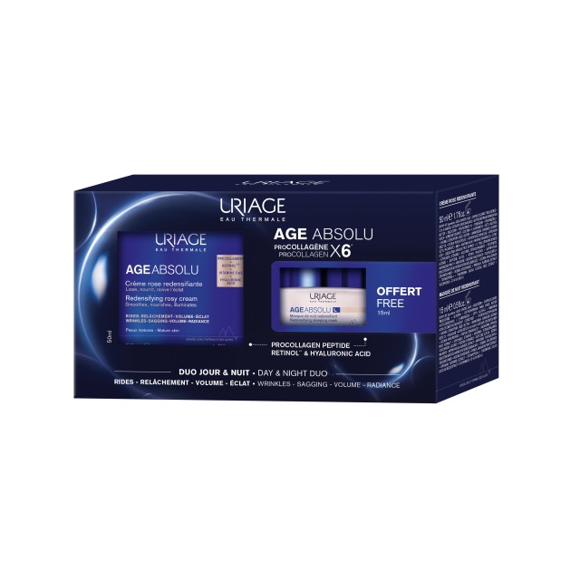 Uriage PROMO Age Absolu Redensifying Rosy Cream Ολιστική Αντιγηραντική …