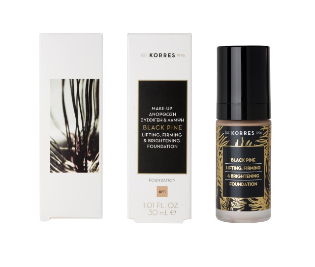 Korres Black Pine Foundation Shade Μαύρη Πεύκη Υγρό Μεικ - Απ  BPF00 , …