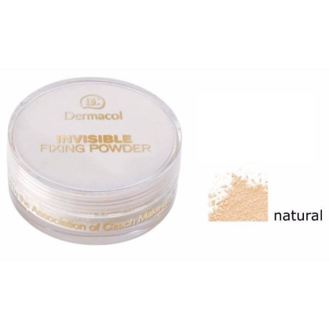 Dermacol Invisible Fixing Powder Natural 13.5gr