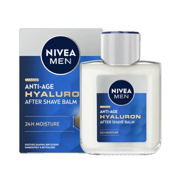 Nivea Men Anti Age Hyaluron After Shave Balm κατά των Ρυτίδων 100ml
