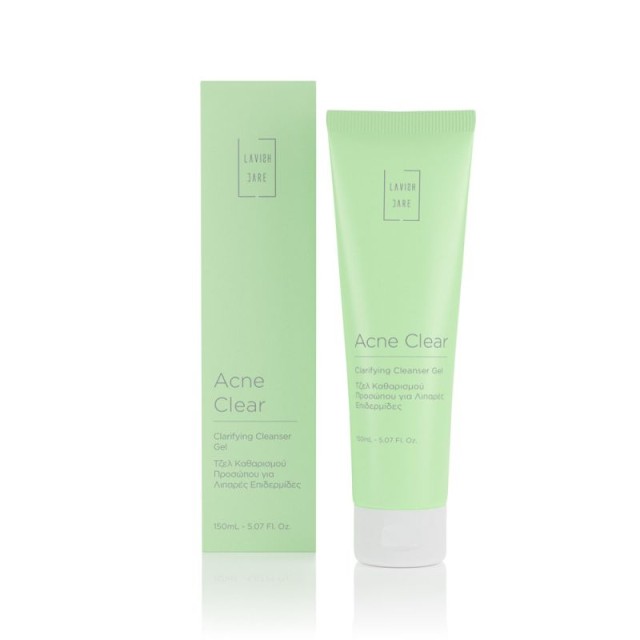 Lavish Care Acne Clear Cleanser Gel Καθαρισμού Προσώπου για Λιπαρές / Ακνεϊκές Επιδερμίδες 150ml