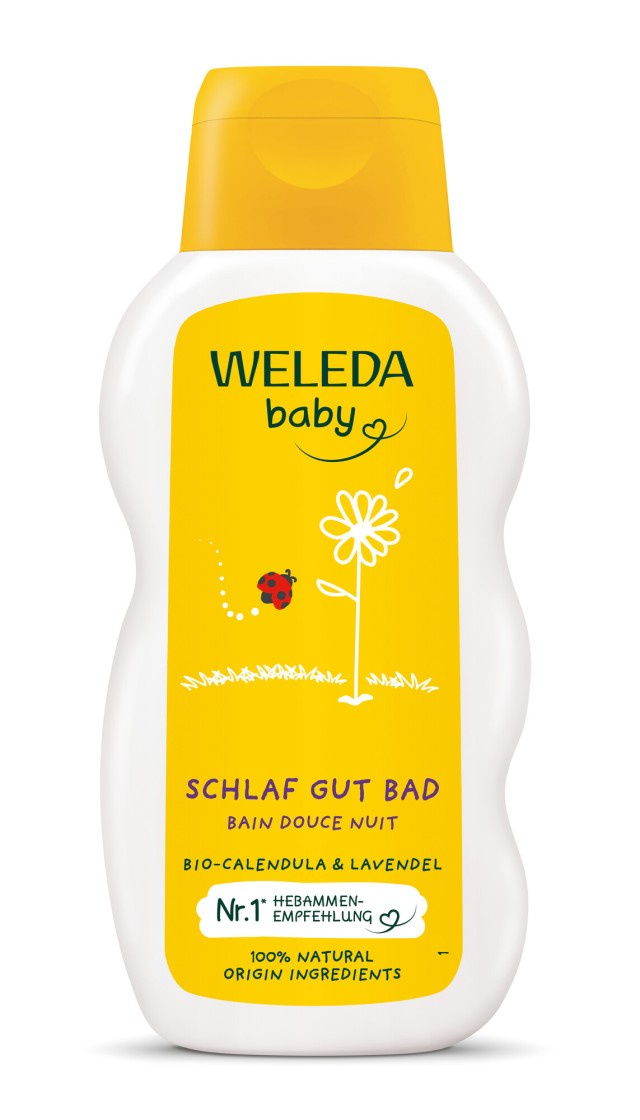 Weleda Good Night Bath Παιδικό Αφρόλουτρο με Καλέντουλα & Λεβάντα 200m …