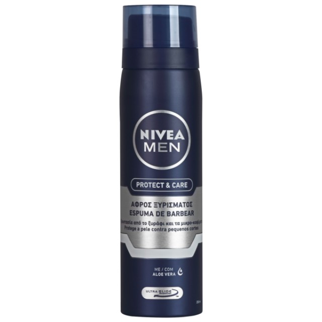 Nivea Men Protect & Care Protecting Foam Αφρός Ξυρίσματος 250ml